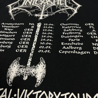 アンリーシュド 1995 ビクトリーツアー ヴィンテージ Tシャツ