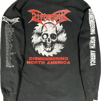 ヴィンテージ 1993 ディスメンバー 北米ツアー ロングスリーブ