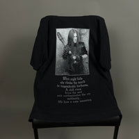 1990年代のヴィンテージ Burzum の「When Night Falls」Tシャツ