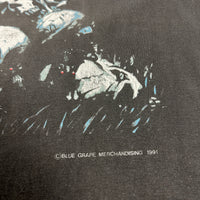 1991年 死亡記事 頭蓋骨の山 ヴィンテージTシャツ