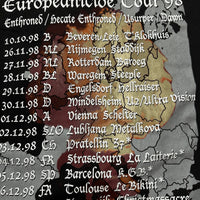 Vintage 1998 Enthroned Europeanicide Tour T-Shirt