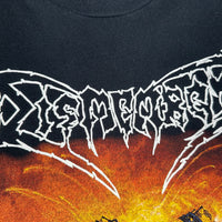 1993年ヴィンテージ ディスメンバー マッシブ キリング キャパシティ Tシャツ