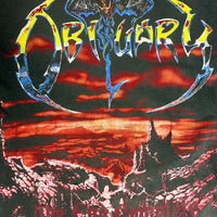 1993年ヴィンテージ 死亡記事 The End Complete Tシャツ(オールオーバープリント)