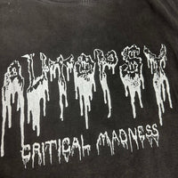 Vintage 1990s Autopsy Critical Madness T-Shirt
