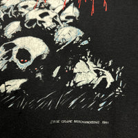 1991年 死亡記事 パイル・オブ・スカルズ ヴィンテージTシャツ