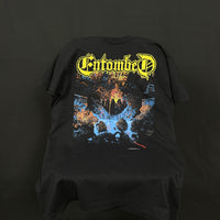 1991年ヴィンテージ「エントゥームド・クランデスティン」Tシャツ