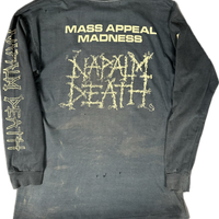 ヴィンテージ 1991 ナパーム・デス マス・アピール・マッドネス ロングスリーブ