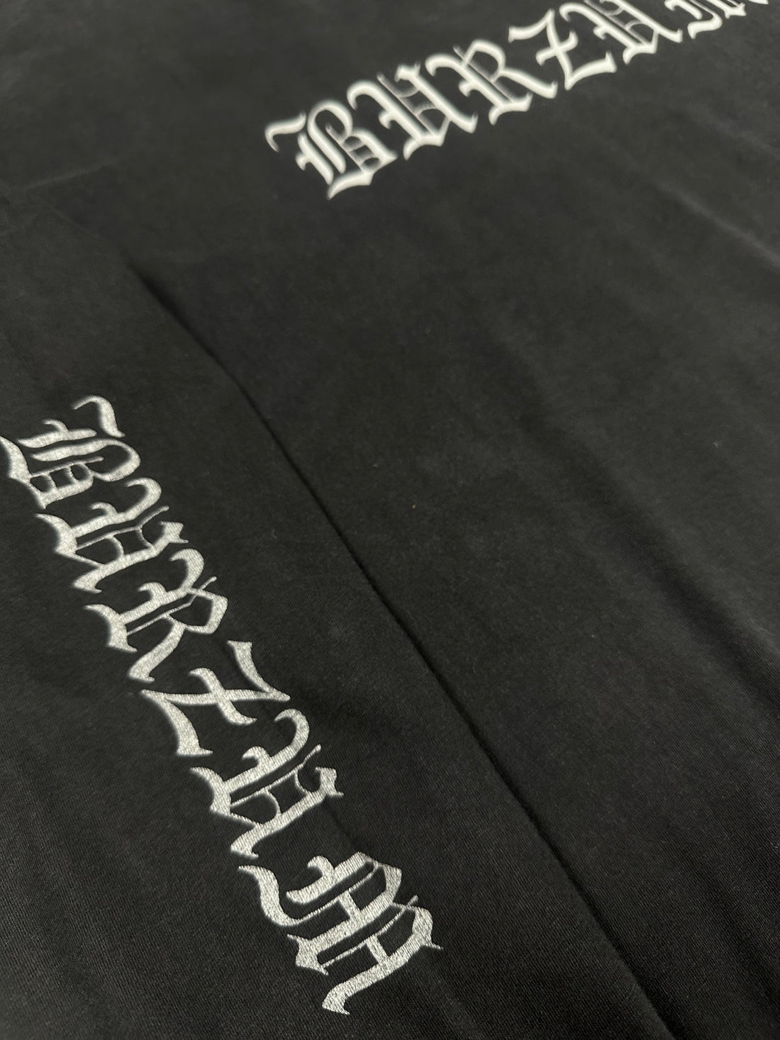 ヴィンテージ 1998 Burzum Misanthrophy ロゴ ロングスリーブ