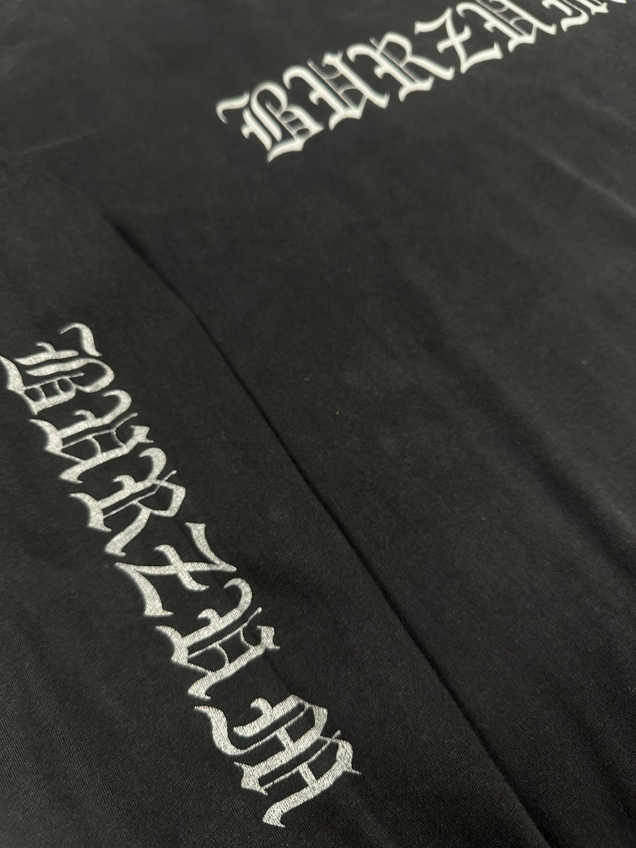 ヴィンテージ 1998 Burzum Misanthrophy ロゴ ロングスリーブ