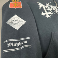 Vintage 1997 Mayhem Legion Norge Sweatshirt Zipper