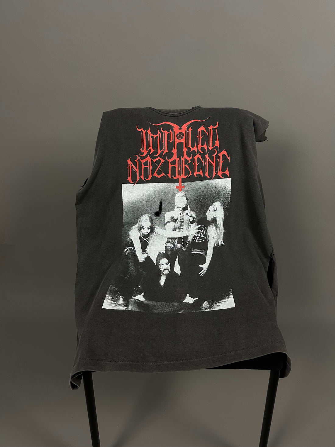 1993年ヴィンテージ 串刺しナザレ人磔刑ノースリーブTシャツ