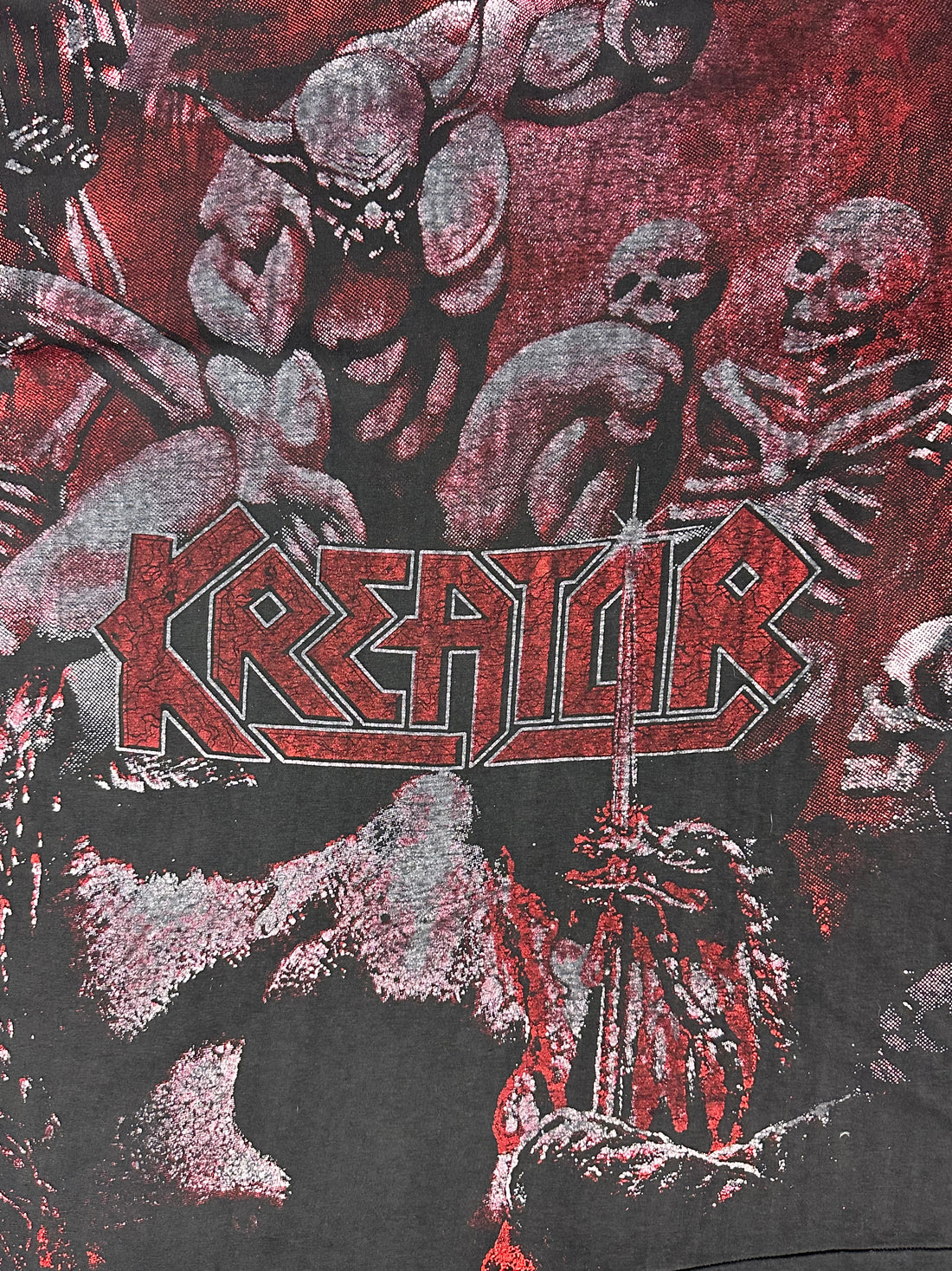 クリエイター 1990 プレジャー・トゥ・キル ヴィンテージ オールオーバープリント Tシャツ