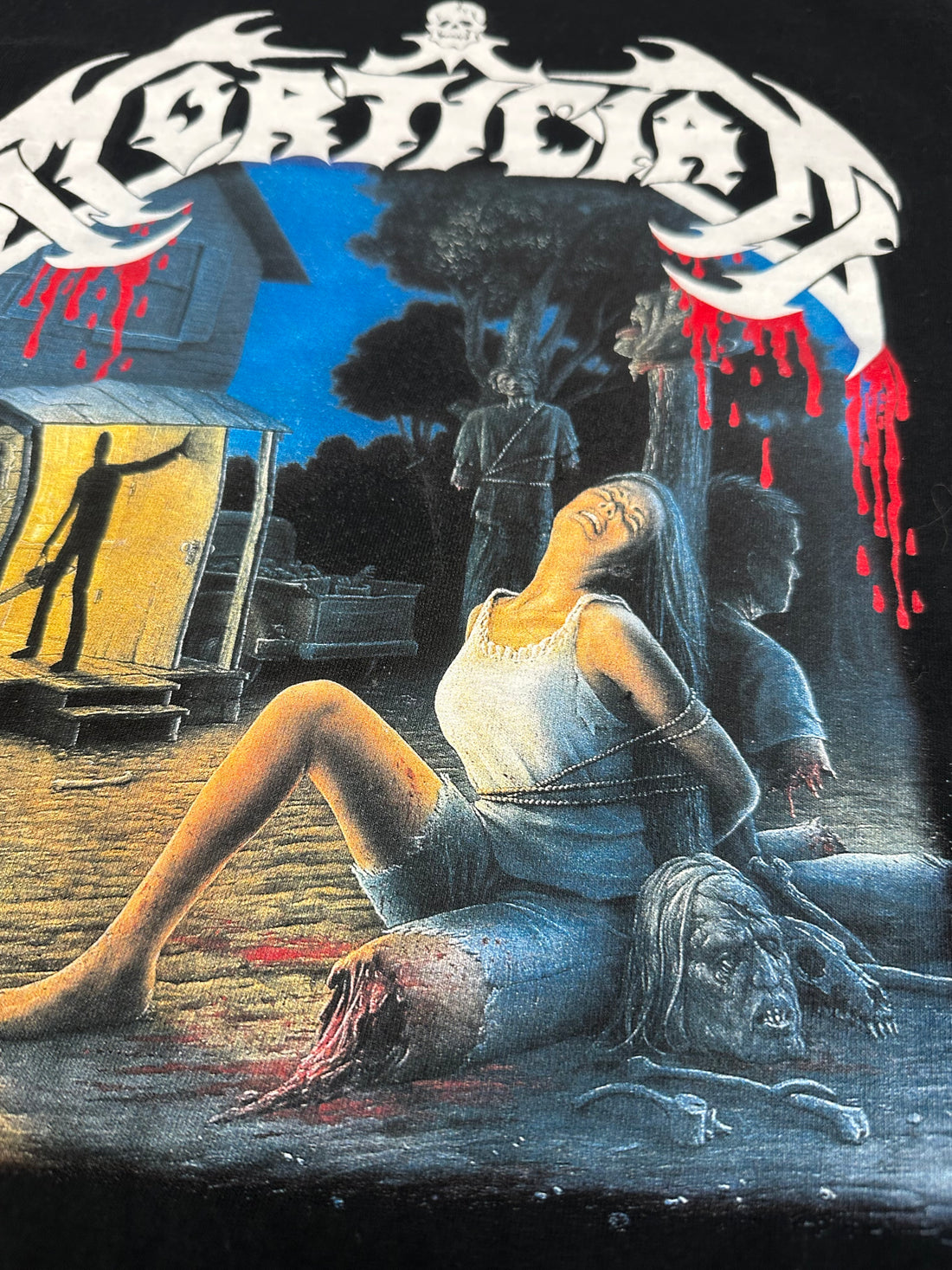 Vintage 2000s Mortician Chainsaw T-Shirt