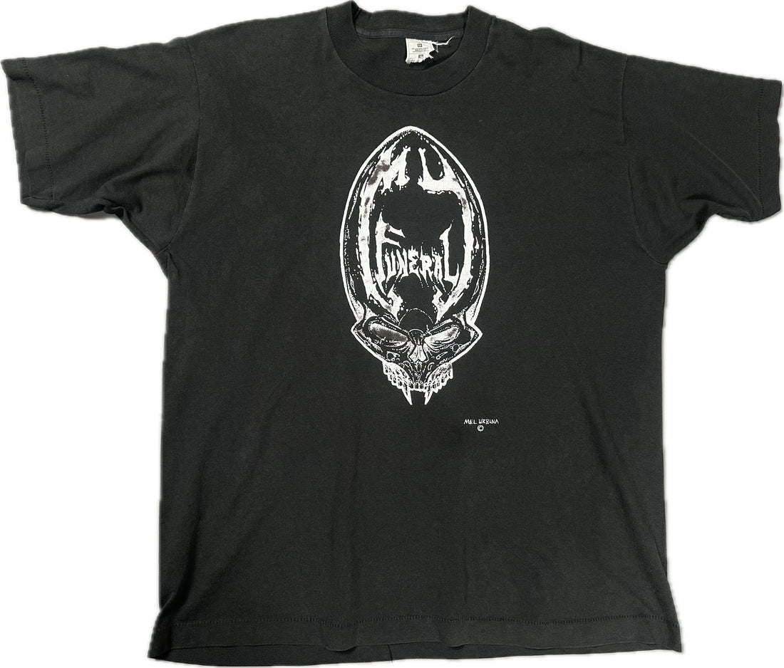 1998年ヴィンテージ葬儀Tシャツ