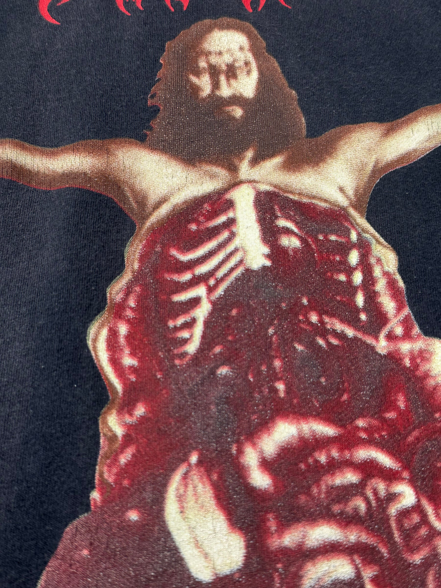 ヴィンテージ 1996 十字架上の死の長袖