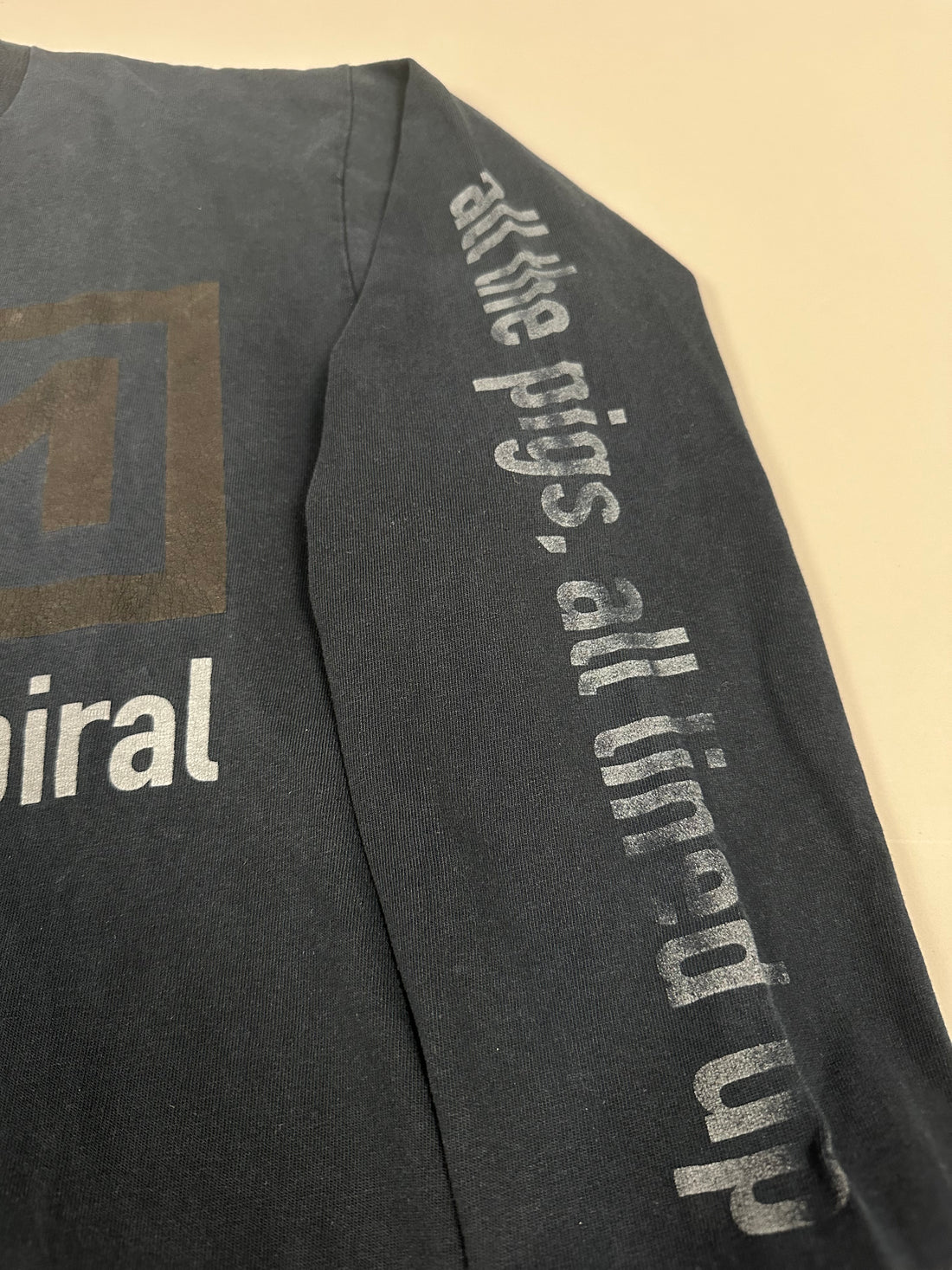 Vintage 1994 Nine Inch Nails Halo Eight Downward Spiral Longsleeve