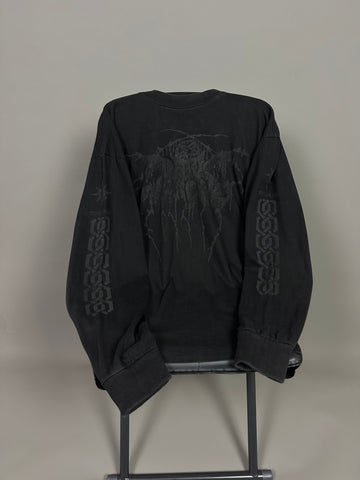 Vintage 1998 Darkthrone True Norwegian Black Metal Longsleeve