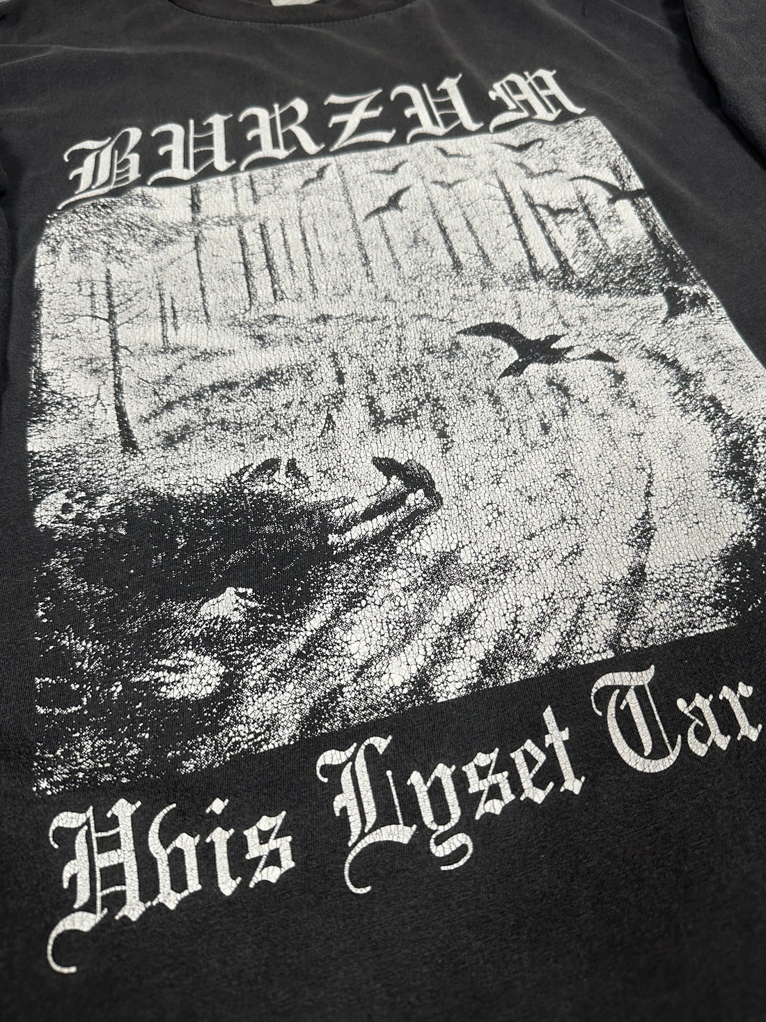 Vintage 1994 Burzum Hvis Lyset Tar Oss Longsleeve