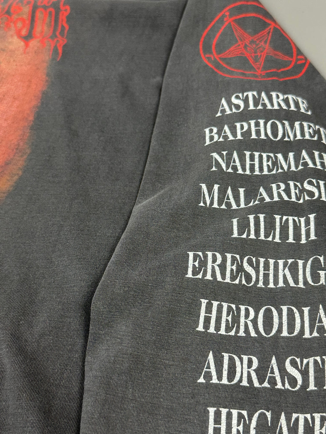 ヴィンテージ 1996 クレイドル・オブ・フィルス ブラック・ゴッデス ロングスリーブ