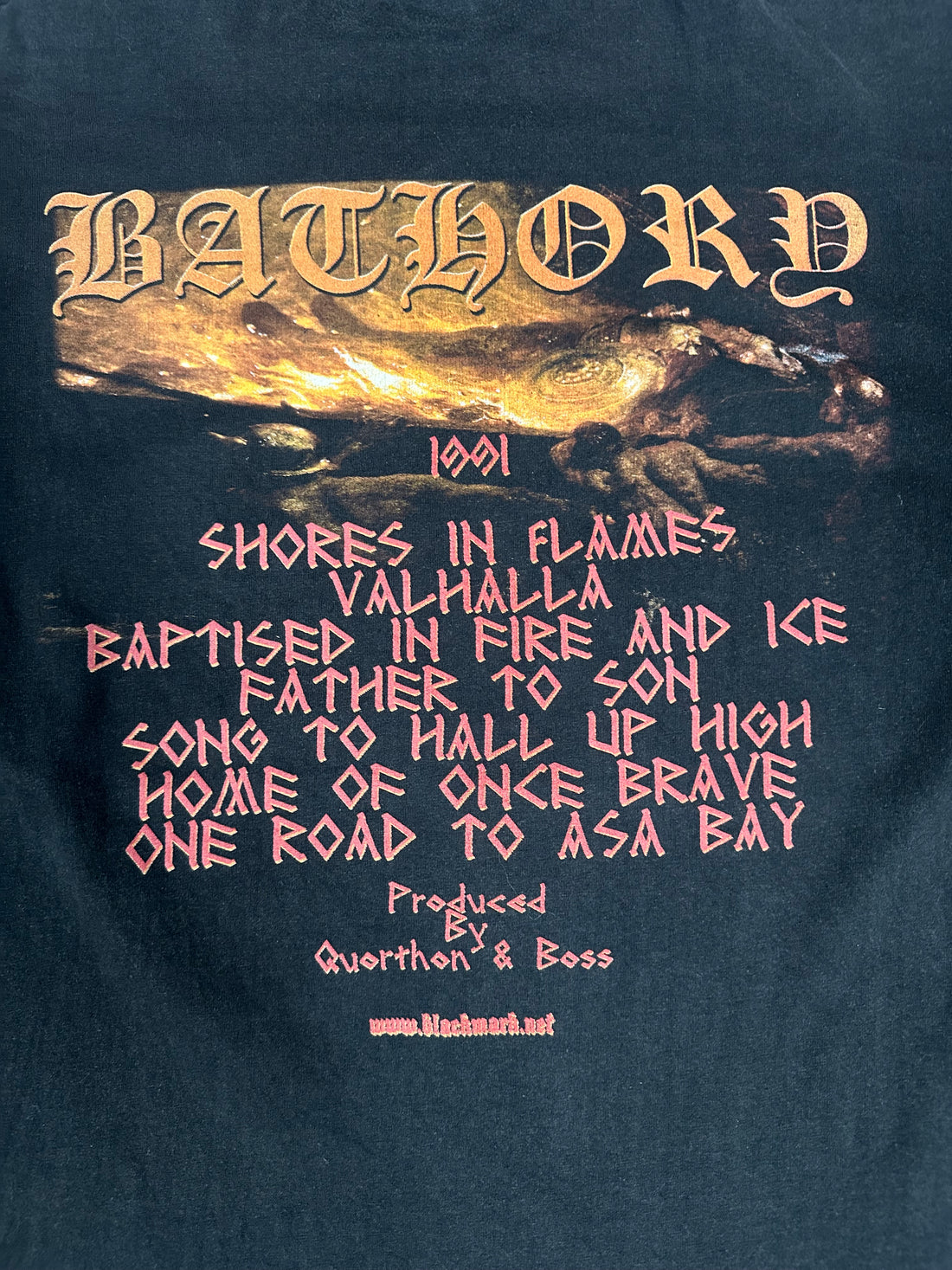 Vintage 2000 Bathory Hammerheart T-Shirt