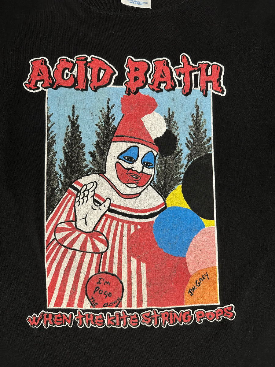 1990年代ヴィンテージの「アシッドバス 凧糸が弾けるとき」ロングスリーブ
