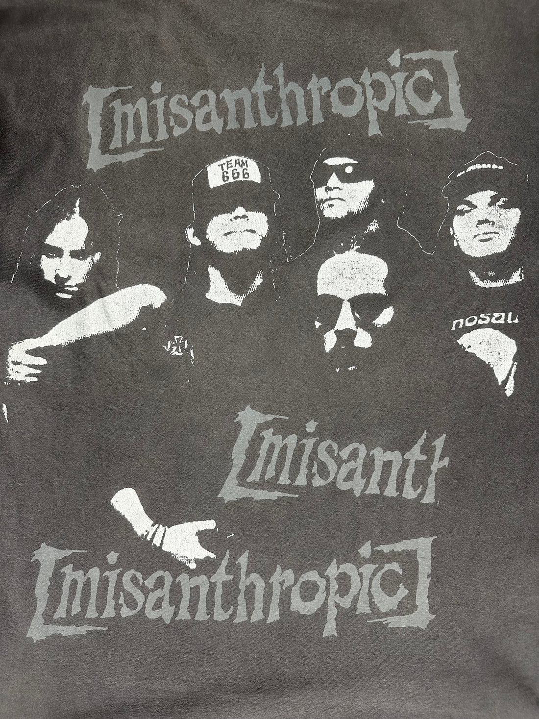 1993年ヴィンテージ「エントゥームド・ミサントロピック」Tシャツ