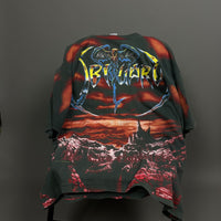 1993年ヴィンテージ 死亡記事 The End Complete Tシャツ（オールオーバープリント）