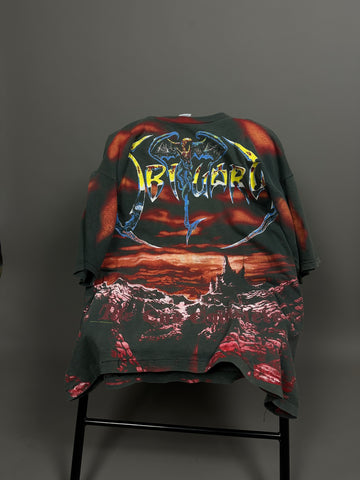 1993年ヴィンテージ 死亡記事 The End Complete Tシャツ（オールオーバープリント）