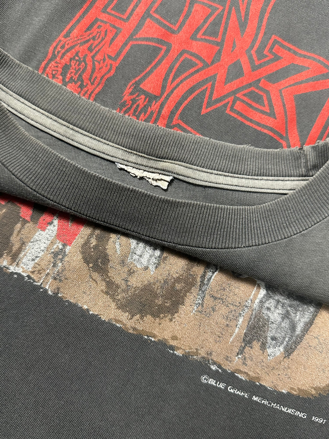 1991年ヴィンテージ デス・ヒューマン Tシャツ