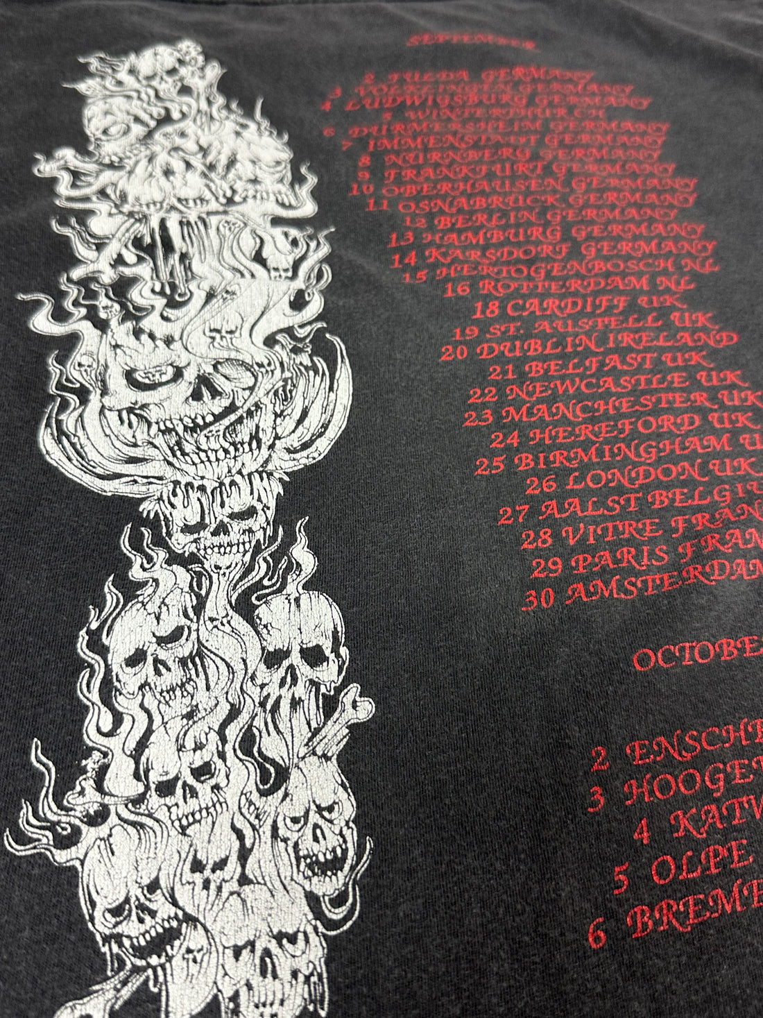 モルゴス 1991 デスメタル ヴィンテージ Tシャツ