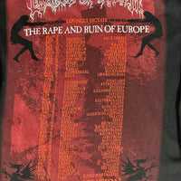 ヴィンテージ 1997 Cradle of Filth Ruin Of Europe ロングスリーブ