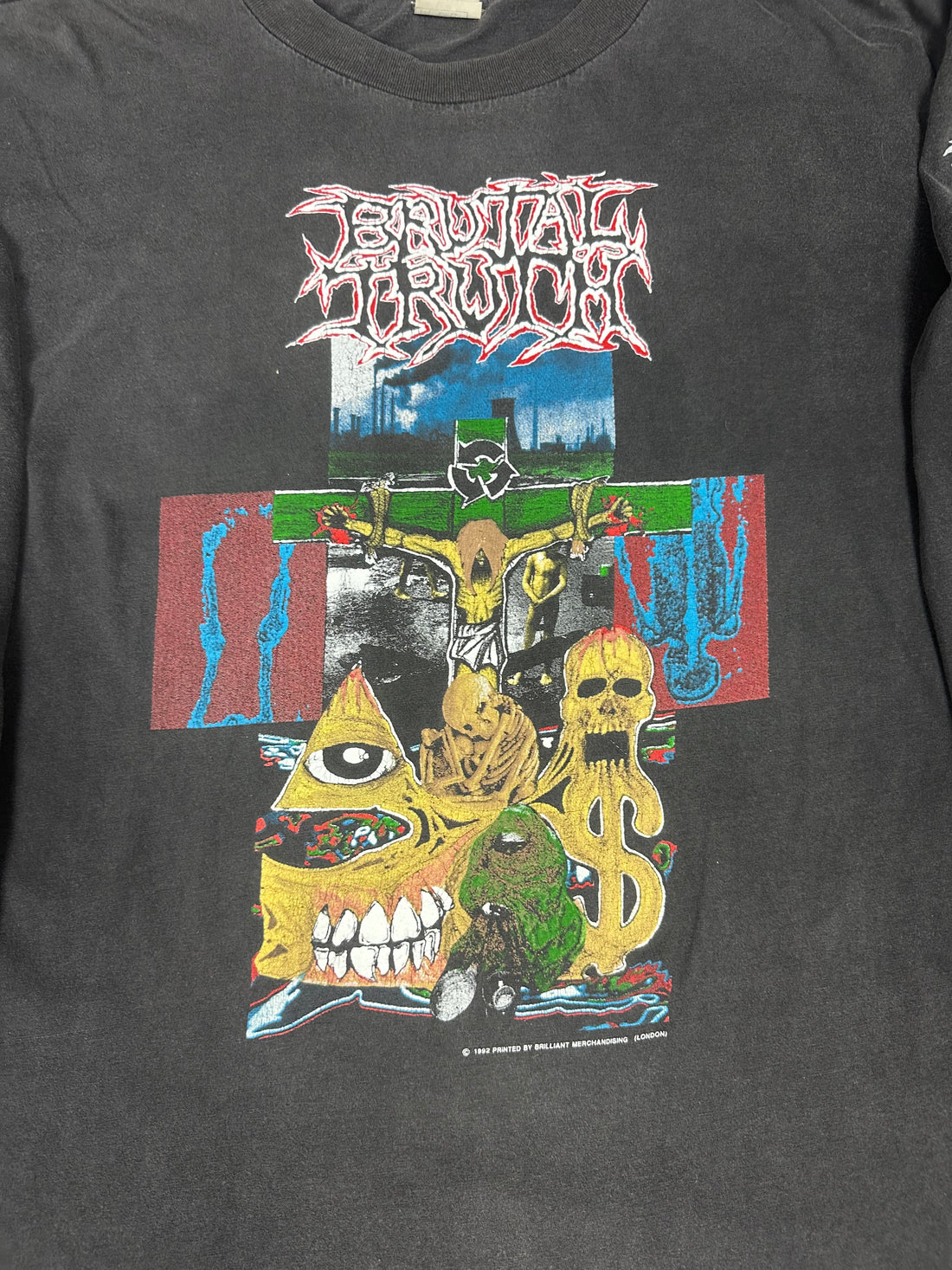 Vintage 1994 Brutal Truth Longsleeve