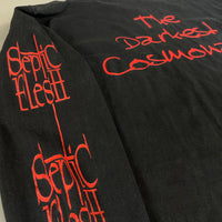 Vintage 1998 Septic Flesh A Fallen Temple Longsleeve