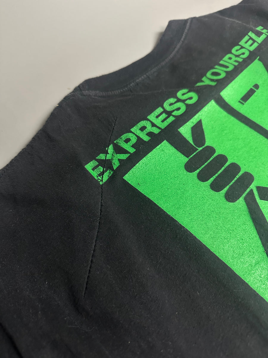 ヴィンテージ 1992 タイプO ネガティブオフェンスメカニズム Tシャツ