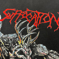 窒息 90年代 人間の排泄物 ヴィンテージ Tシャツ