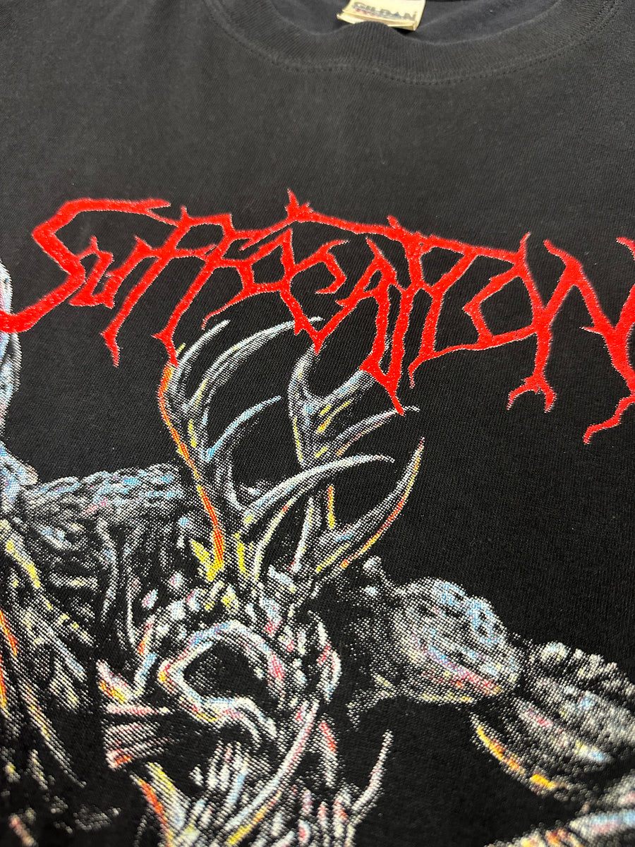 窒息 90年代 人間の排泄物 ヴィンテージ Tシャツ