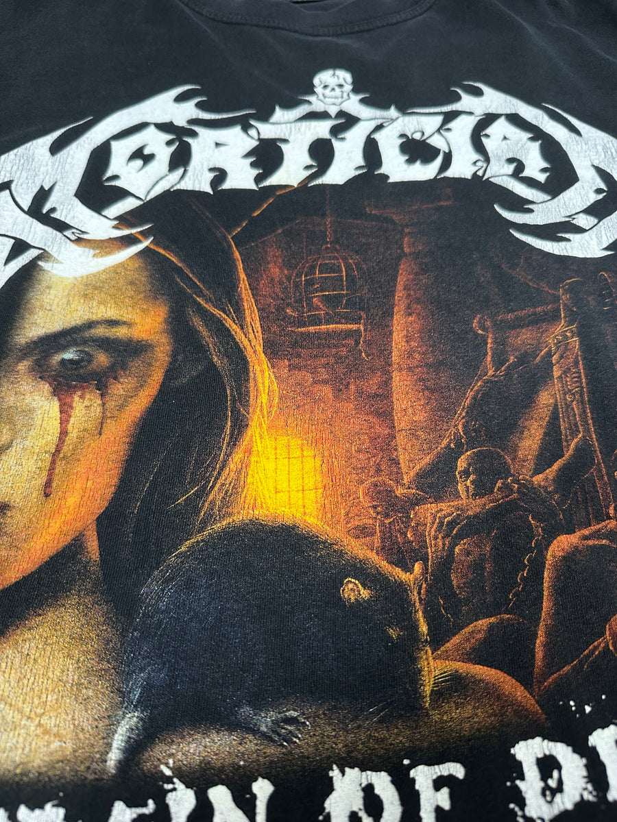 Vintage 2001 Mortician Pain Of Death Longsleeve