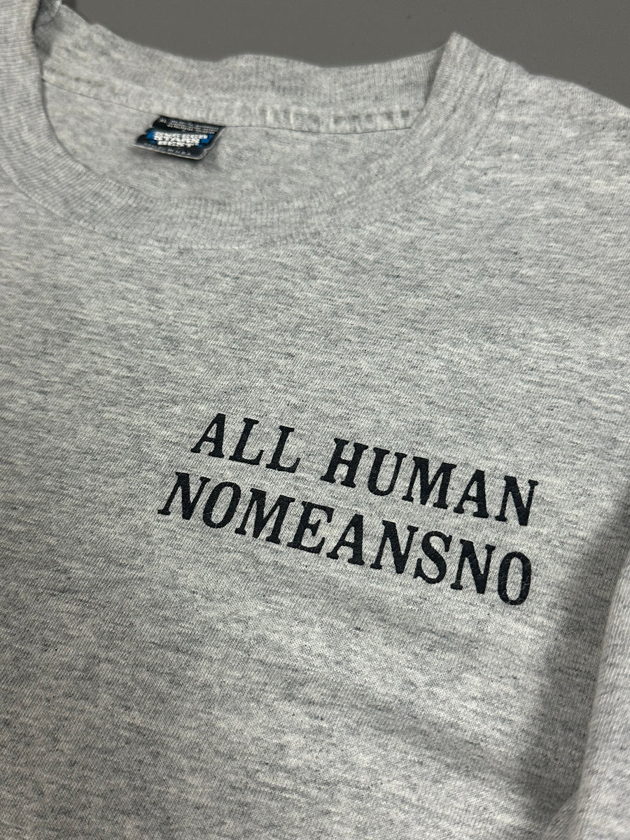 NoMeansNo 1994 オール・ヒューマンズ・ロリンズ・バンド ヴィンテージ Tシャツ