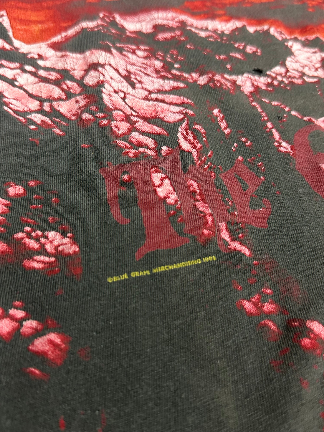 1993年ヴィンテージ 死亡記事 The End Complete Tシャツ（オールオーバープリント）