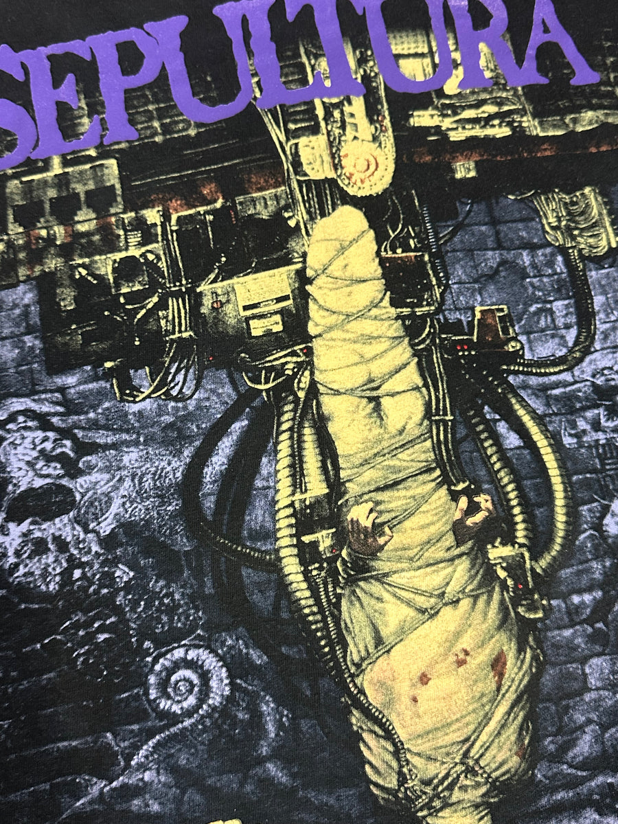 1993年ヴィンテージ セパルトゥラ カオス AD Tシャツ