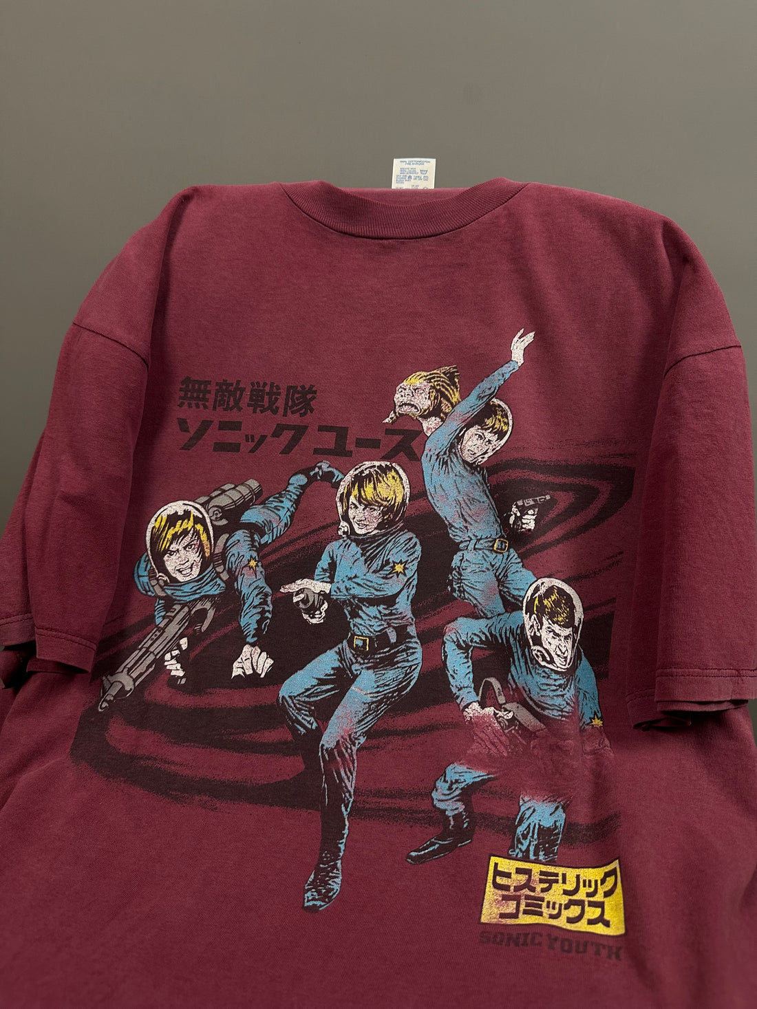 ソニック・ユース 1990 ヴィンテージ 日本ツアー Tシャツ