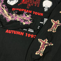 Death 1993 インディビジュアル・ソート・パターン ヴィンテージ ロングスリーブ