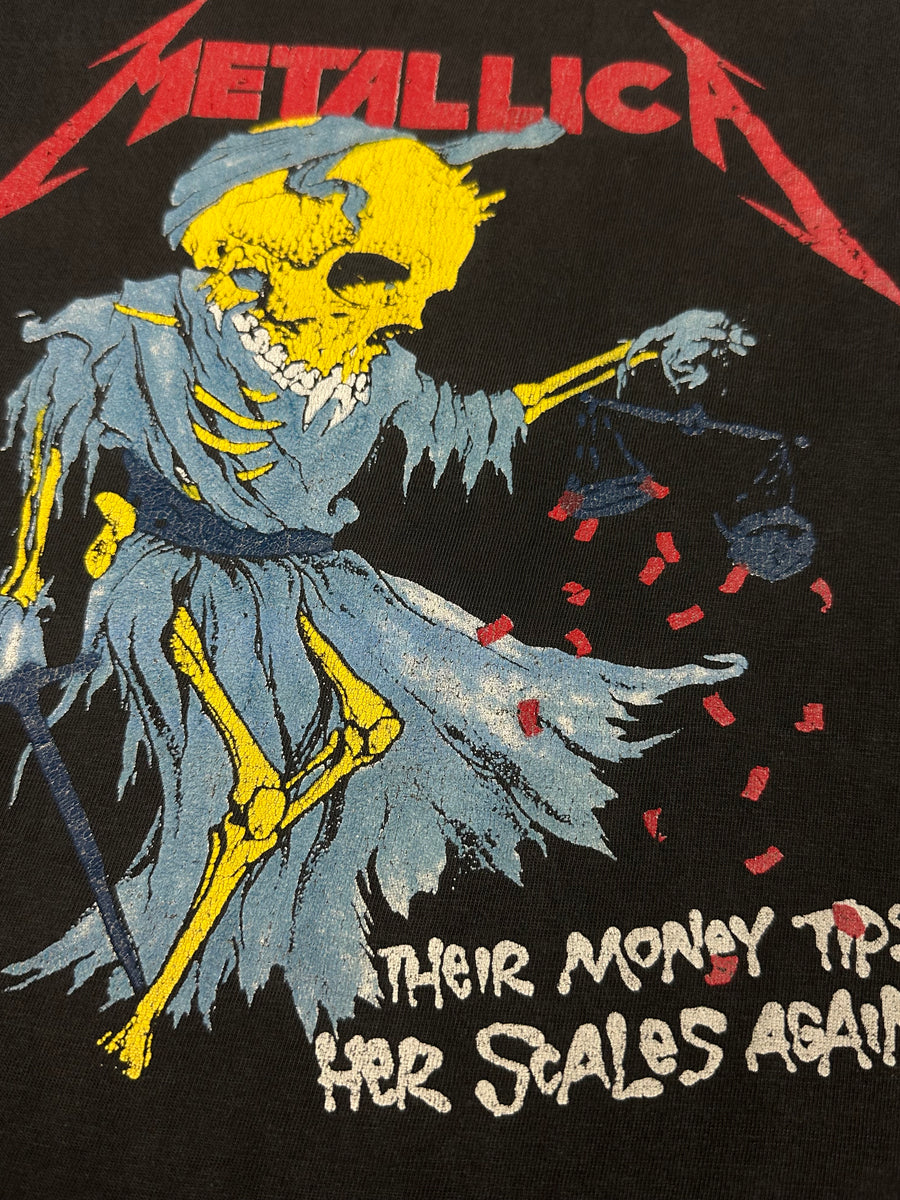 メタリカ 1980年代 ドリス ヴィンテージ バンド Tシャツ