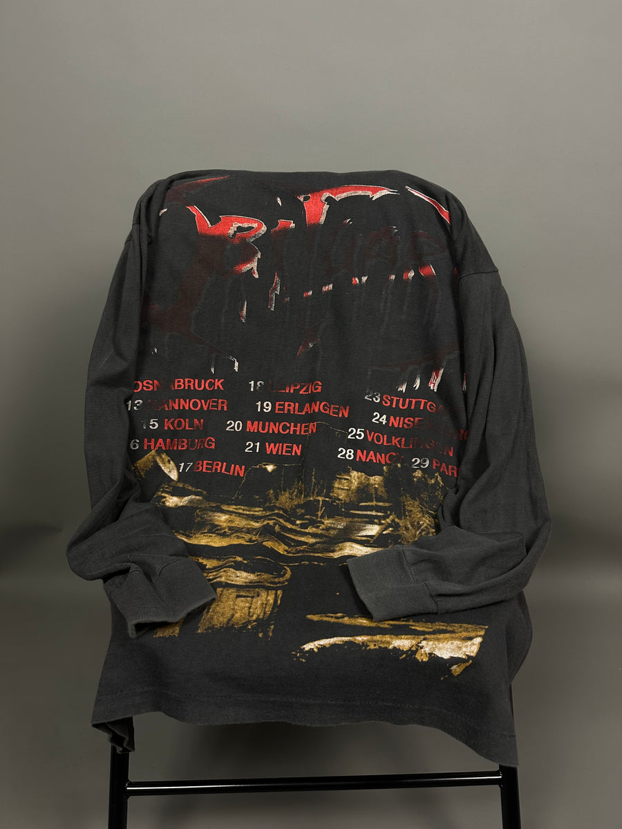 1994年の世界終焉に関する訃報 ヴィンテージ 長袖