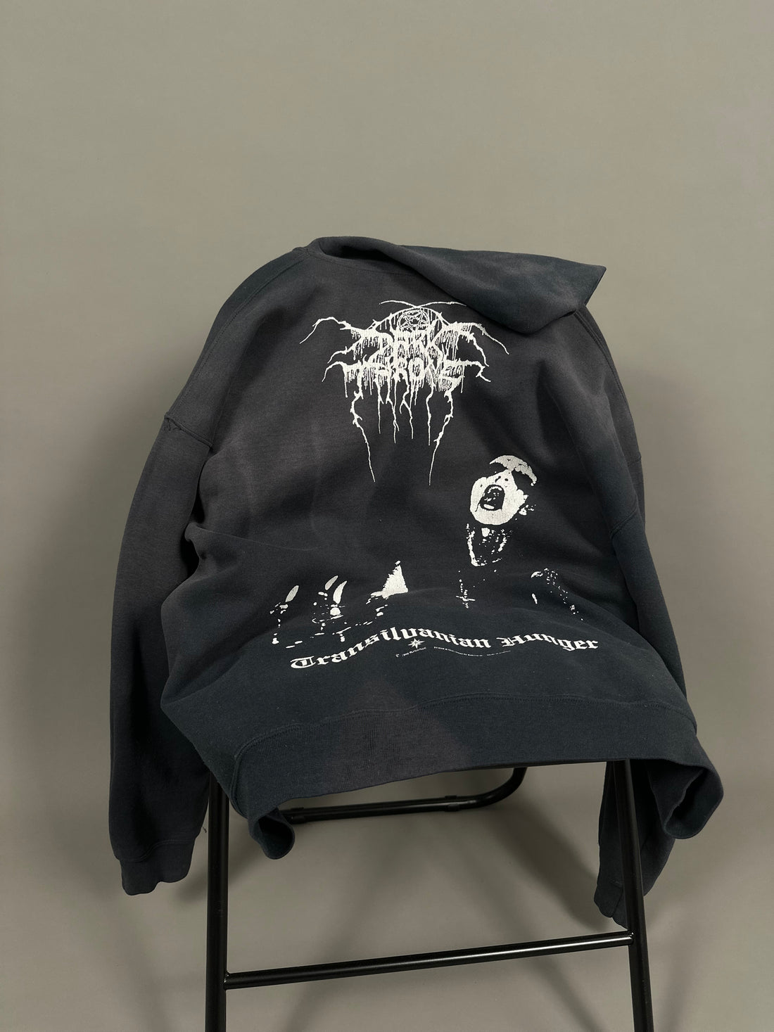 Vintage 1999 Darkthrone Transilvanian Hunger Zipper Sweatshirt
