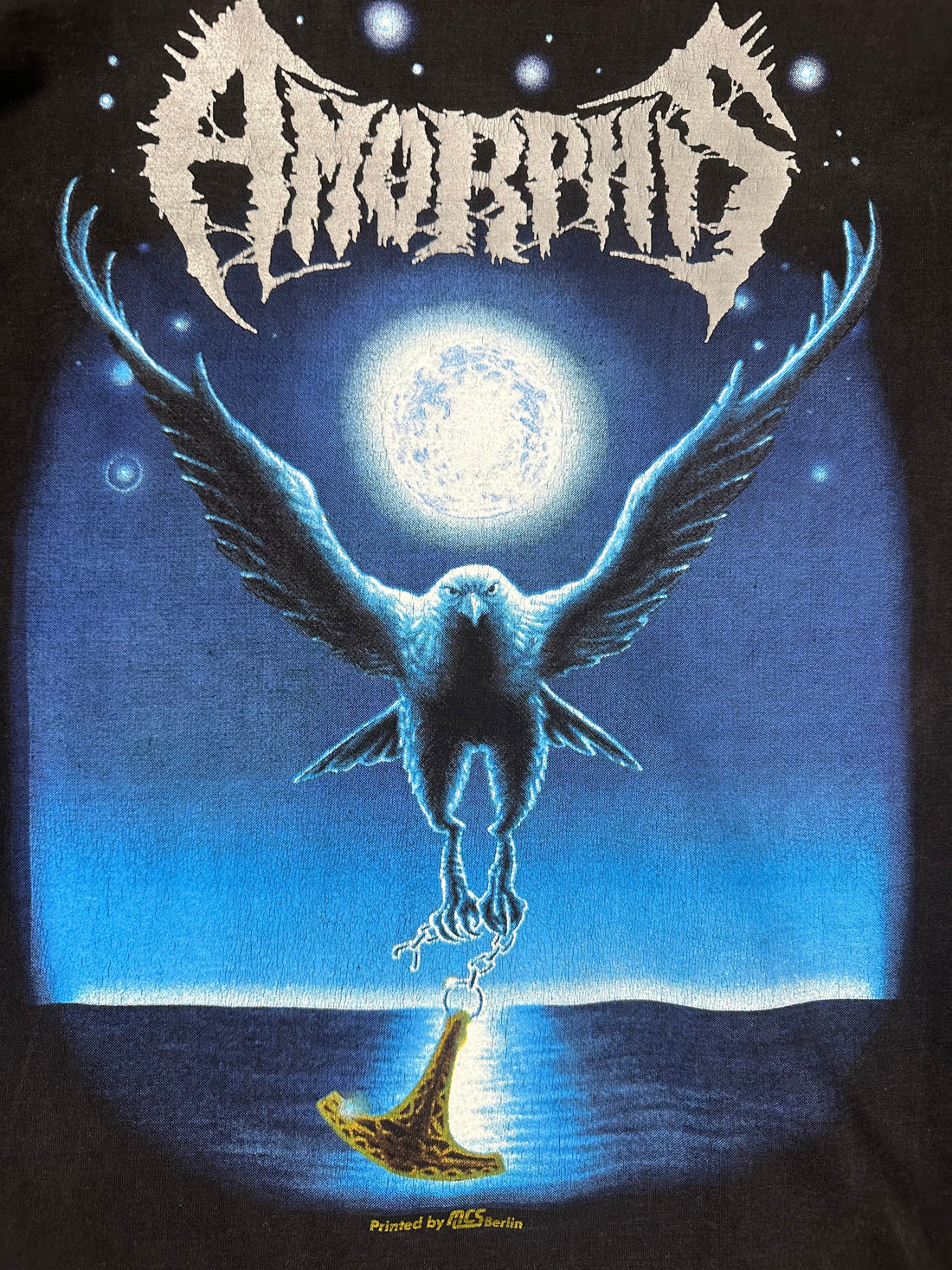 ヴィンテージ 1994 アモルフィス ブラック ウィンター デイ ロングスリーブ