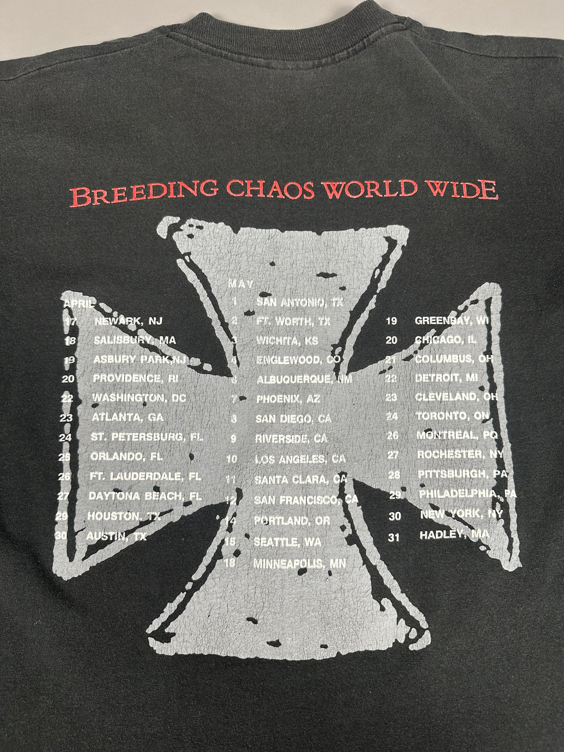 Vintage 1992 Entombed Already Dead T-Shirt