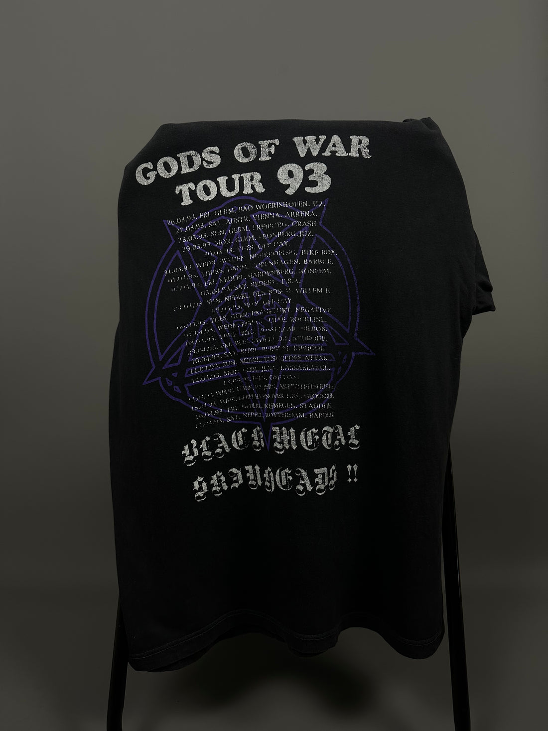 Blasphemy 1993 ゴッド・オブ・ウォー ヴィンテージ Tシャツ