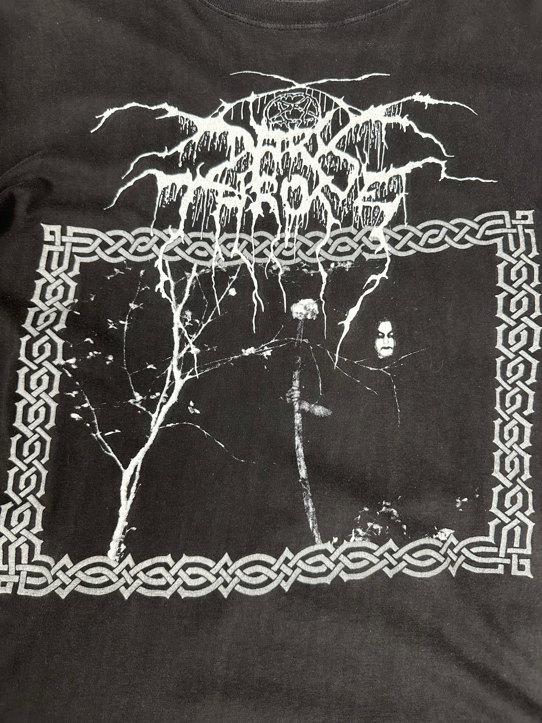 Vintage 1993 Darkthrone Funeral Moon T-Shirt