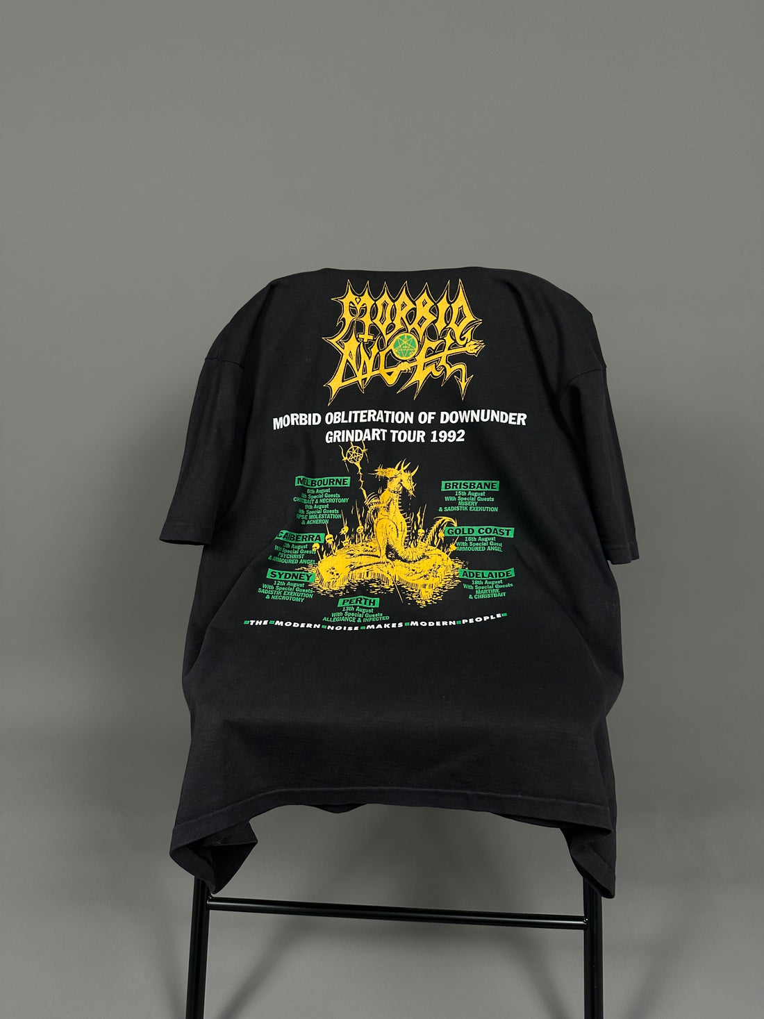 ヴィンテージ 1992 モービッド・エンジェル オーストラリアツアー Tシャツ